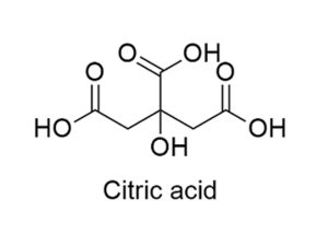 فرمول شیمیایی اسید سیتریک